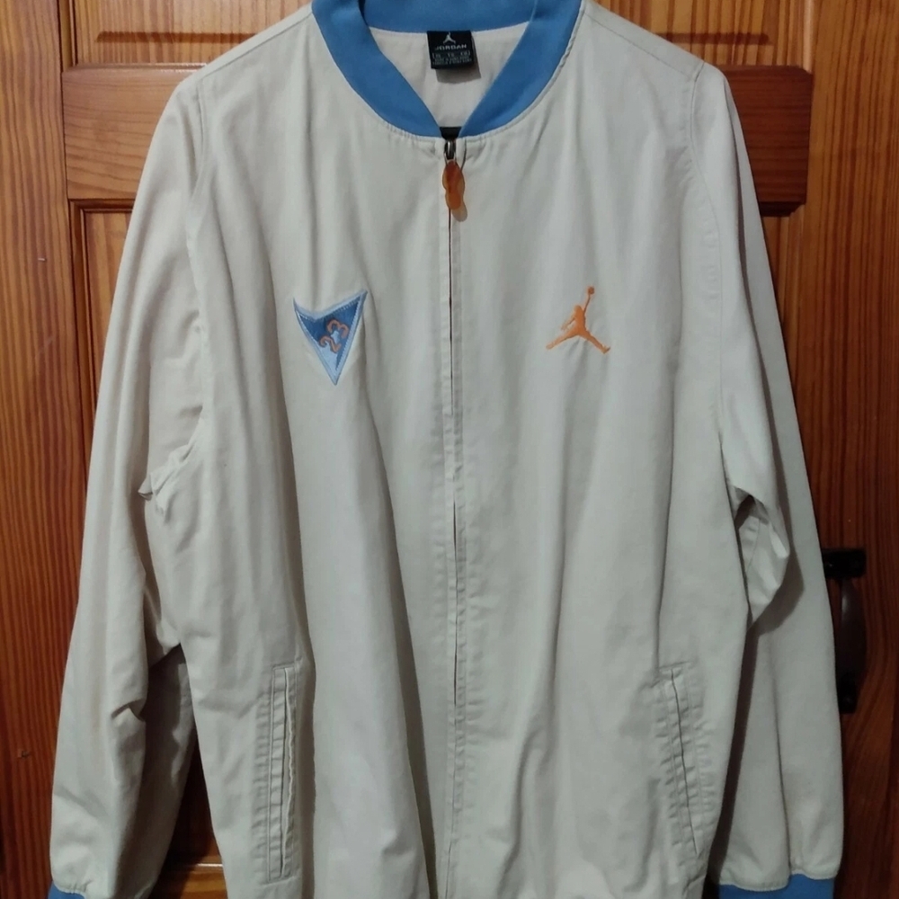RARE Air Jordan 7 Retro Pacific Bomber Jacket Men's Size XL